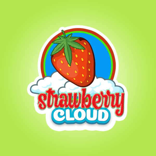 Straw Cloud Logo Machine Sign