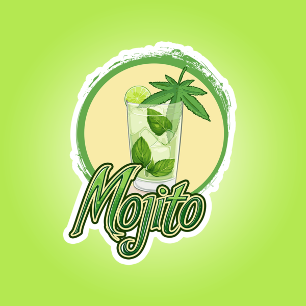 Mojito Logo Machine Sign